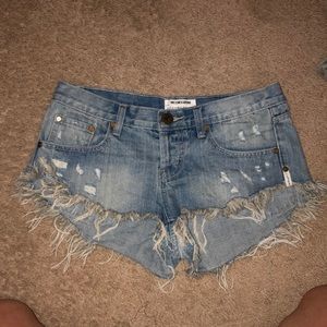 One Teaspoon Bonitas shorts!